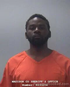 Mugshot of DARIUS M JONES booked in Madison County, Alabama on June 16, 2026