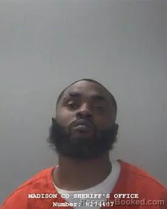 Mugshot of DONALD R THOMAS booked in Madison County, Alabama on April 23, 2026