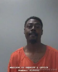 Mugshot of JARVIS M KEITH booked in Madison County, Alabama on April 19, 2026
