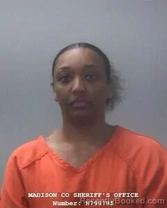 Mugshot of Taelor E Coker booked in Madison County, Alabama on August 7, 2026