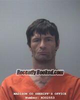 Booking photo from Madison County, Alabama