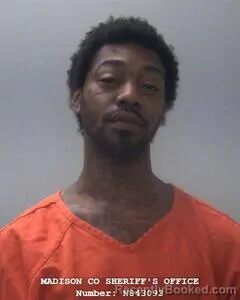 Mugshot of TREMAINE D JONES booked in Madison County, Alabama on May 1, 2026