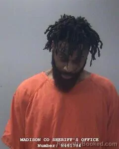 Mugshot of JUSTIN D WATTS booked in Madison County, Alabama on April 6, 2026