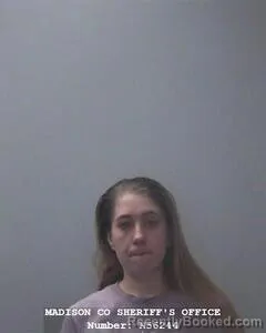 Mugshot of ALEXANDRA R DONOFRIO booked in Madison County, Alabama on June 27, 2026
