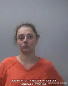 Mugshot of Destiny N Parsons booked in Madison County, Alabama on September 18, 2026