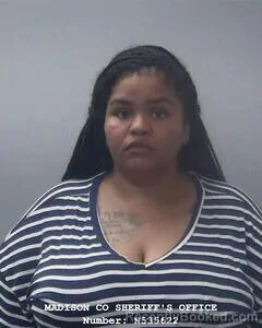 Mugshot of LATASHIA R MALONE booked in Madison County, Alabama on June 10, 2026