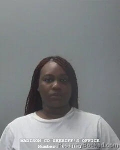 Mugshot of Shieaka S White booked in Madison County, Alabama on September 21, 2026