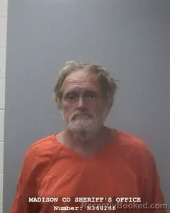 Mugshot of Harold B Sloan booked in Madison County, Alabama on October 2, 2026