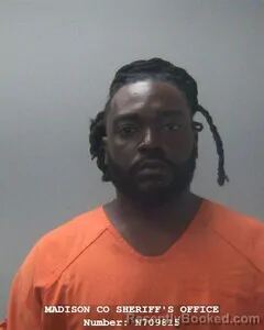 Mugshot of Ricshard B Harper booked in Madison County, Alabama on September 21, 2026