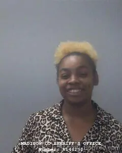 Mugshot of BRIONA L REMBERT booked in Madison County, Alabama on April 16, 2026