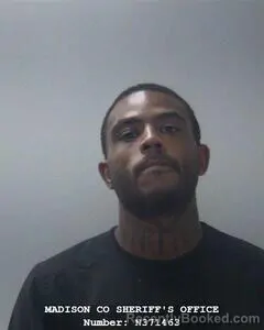 Mugshot of JAI C HAMPTON booked in Madison County, Alabama on June 5, 2026