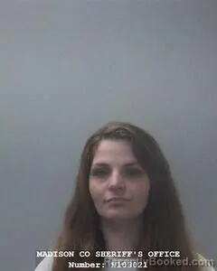 Mugshot of AUBREY G HINCHEE booked in Madison County, Alabama on June 9, 2026