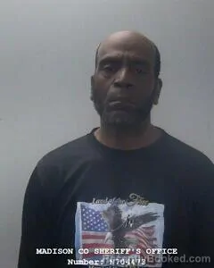 Mugshot of RICHARD E HICKERSON booked in Madison County, Alabama on April 5, 2026