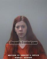 Booking photo from Madison County, Alabama