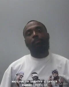 Mugshot of DARIUS M HAMMOND booked in Madison County, Alabama on May 7, 2026