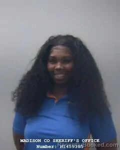 Mugshot of HANIYYAH L HOWARD booked in Madison County, Alabama on June 19, 2026