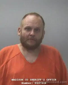 Mugshot of JOHN D ROEHM booked in Madison County, Alabama on June 17, 2026