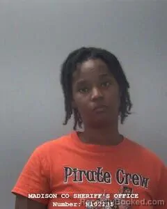 Mugshot of ASHONDA U LANIER booked in Madison County, Alabama on March 27, 2026