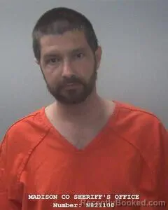 Booking photo from Madison County, Alabama
