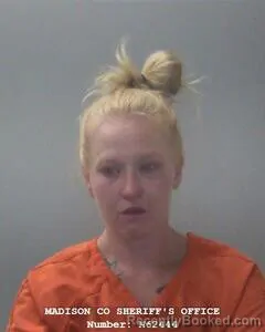 Mugshot of ALYSON D DAVIS booked in Madison County, Alabama on June 3, 2026