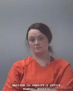Mugshot of Victoria L Blankenship booked in Madison County, Alabama on August 5, 2026