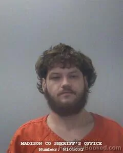 Mugshot of AUSTIN K WHITWORTH booked in Madison County, Alabama on April 24, 2026