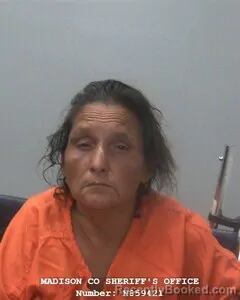 Mugshot of Virginia M Trejo-Valerio booked in Madison County, Alabama on September 29, 2026