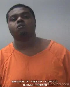 Booking photo from Madison County, Alabama