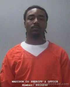 Booking photo from Madison County, Alabama