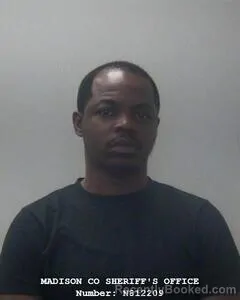 Mugshot of TERRENCE J DAVIS booked in Madison County, Alabama on April 18, 2026