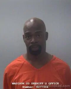 Mugshot of Donte L Davies booked in Madison County, Alabama on August 10, 2026