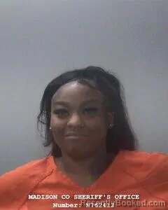 Mugshot of SHAQUANDA T CRUTCHER booked in Madison County, Alabama on May 7, 2026