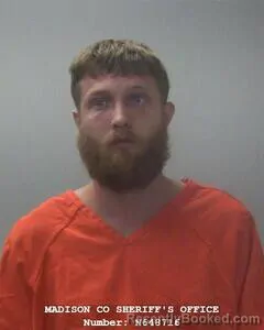 Mugshot of Nicholas B Anders booked in Madison County, Alabama on August 12, 2026