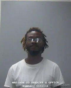 Mugshot of Tyree Q Franklin booked in Madison County, Alabama on October 3, 2026