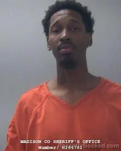 Mugshot of DEVANTE J TAYLOR booked in Madison County, Alabama on April 24, 2026