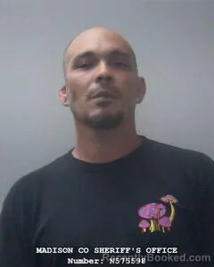 Mugshot of MARCOS J RIVERA DIAZ booked in Madison County, Alabama on June 4, 2026