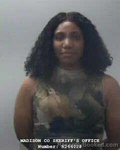 Mugshot of DESTINEE N HUGHLEY booked in Madison County, Alabama on April 6, 2026