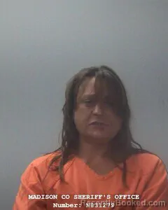 Mugshot of Tina L Jones booked in Madison County, Alabama on October 10, 2026