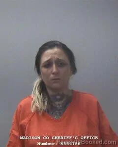 Mugshot of Lindsay M Hagler booked in Madison County, Alabama on August 13, 2026