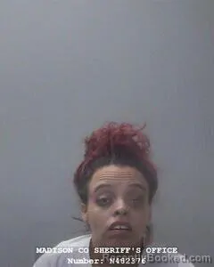 Mugshot of KACI G BAKER booked in Madison County, Alabama on June 24, 2026