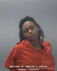 Mugshot of Danaisa L Williams booked in Madison County, Alabama on October 12, 2026