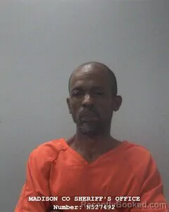 Mugshot of Ladrell J Reuben booked in Madison County, Alabama on October 6, 2026