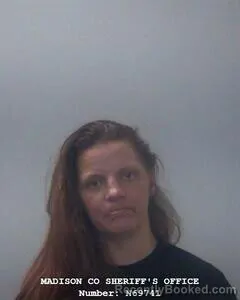 Mugshot of AMBER L WRIGHT booked in Madison County, Alabama on April 25, 2026