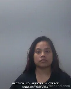 Mugshot of Jasmine L Suan booked in Madison County, Alabama on September 25, 2026