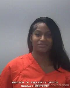 Mugshot of NAKARIA L HOLLOWAY booked in Madison County, Alabama on May 10, 2026