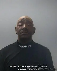 Mugshot of Clarence G Fails booked in Madison County, Alabama on August 12, 2026