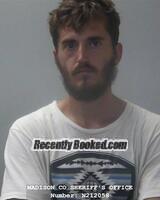 Booking photo from Madison County, Alabama