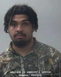 Booking photo from Madison County, Alabama