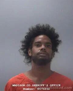 Mugshot of Marcus A Stevens booked in Madison County, Alabama on July 25, 2026