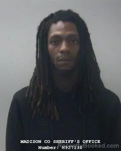 Booking photo from Madison County, Alabama
